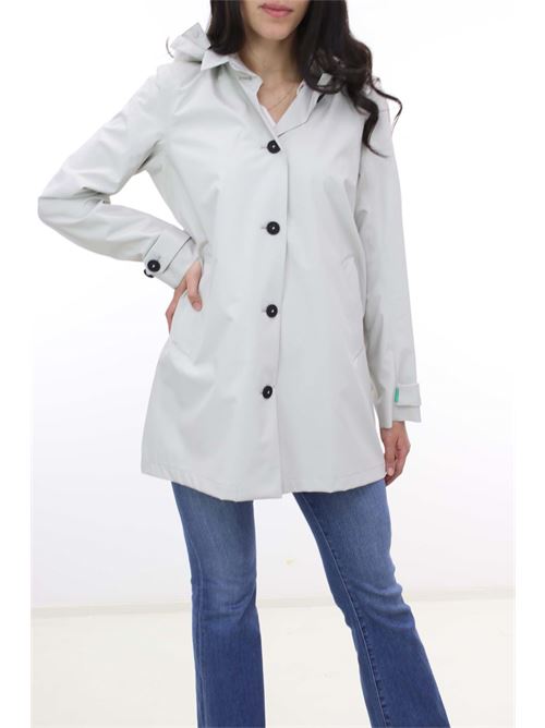 Waterproof trench coat with hood Save The Duck | Coats & Parkas | D42250WGRIN1640019